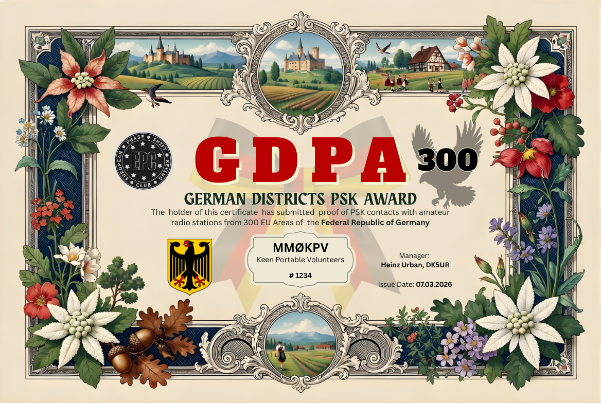 GDPA 300 certificate preview